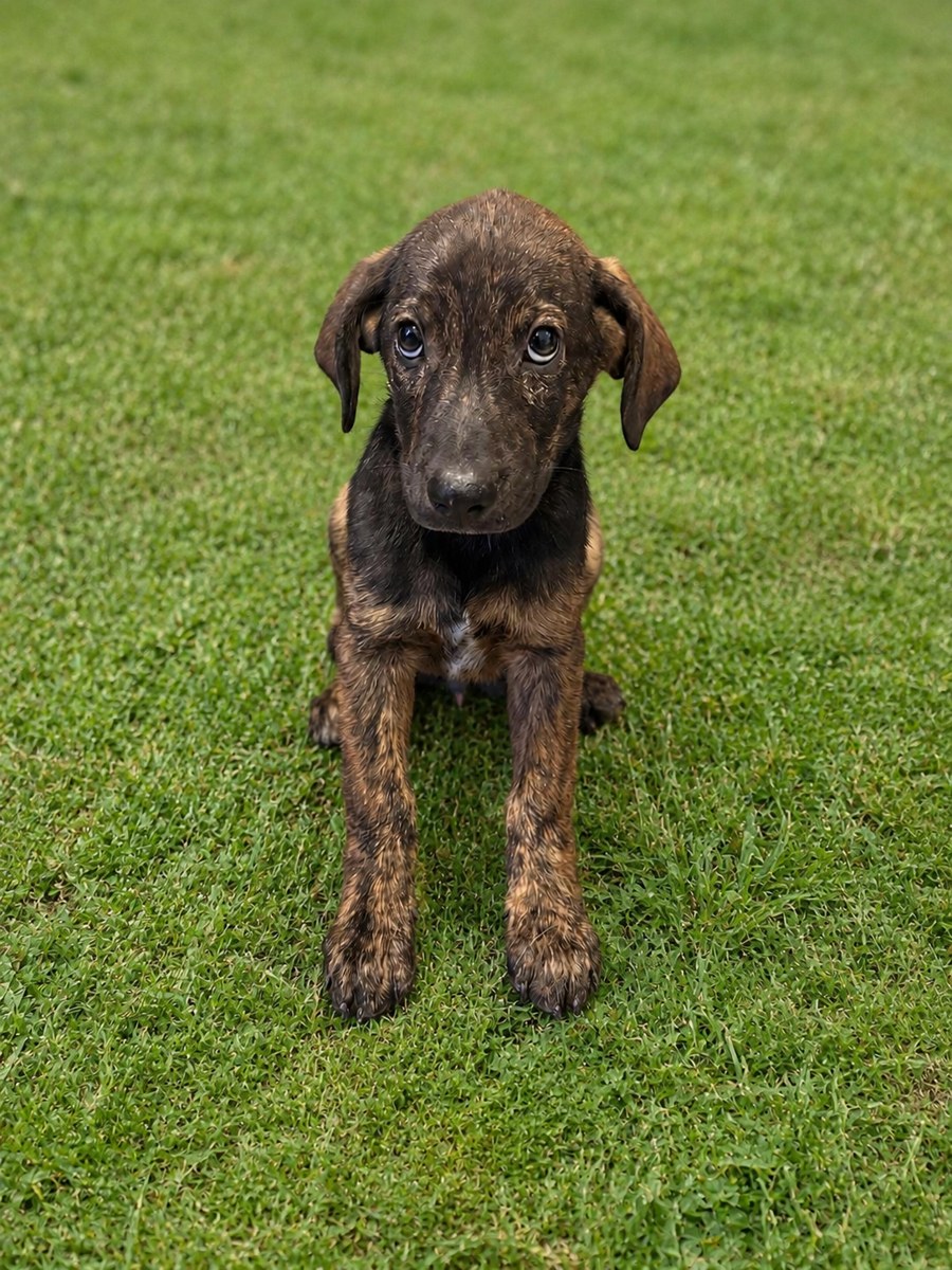 Boon, Plott Hound Mix