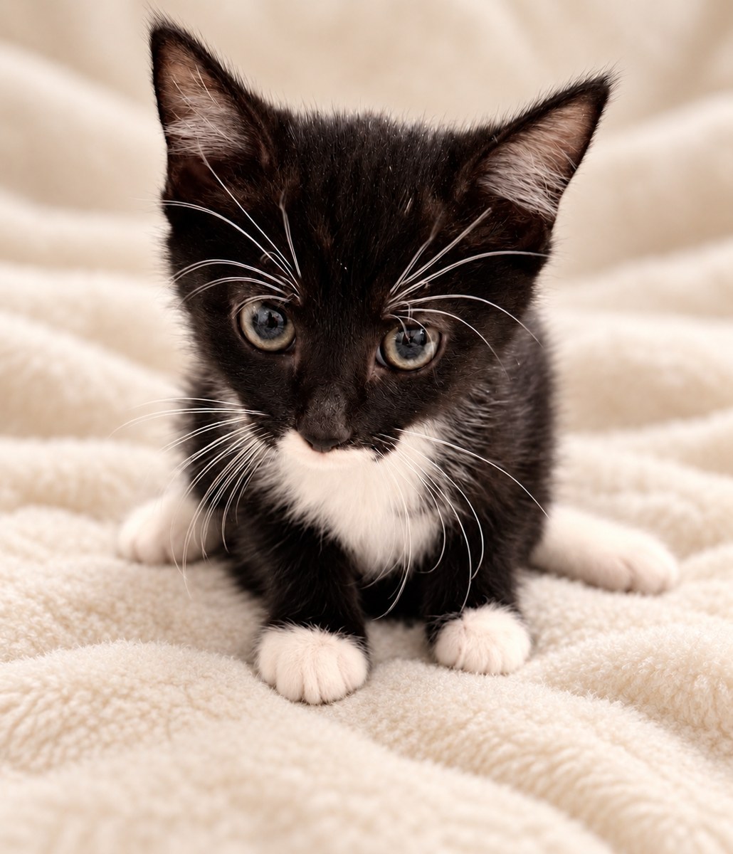 Fern, a female kitten at EveryBuddy Rescue