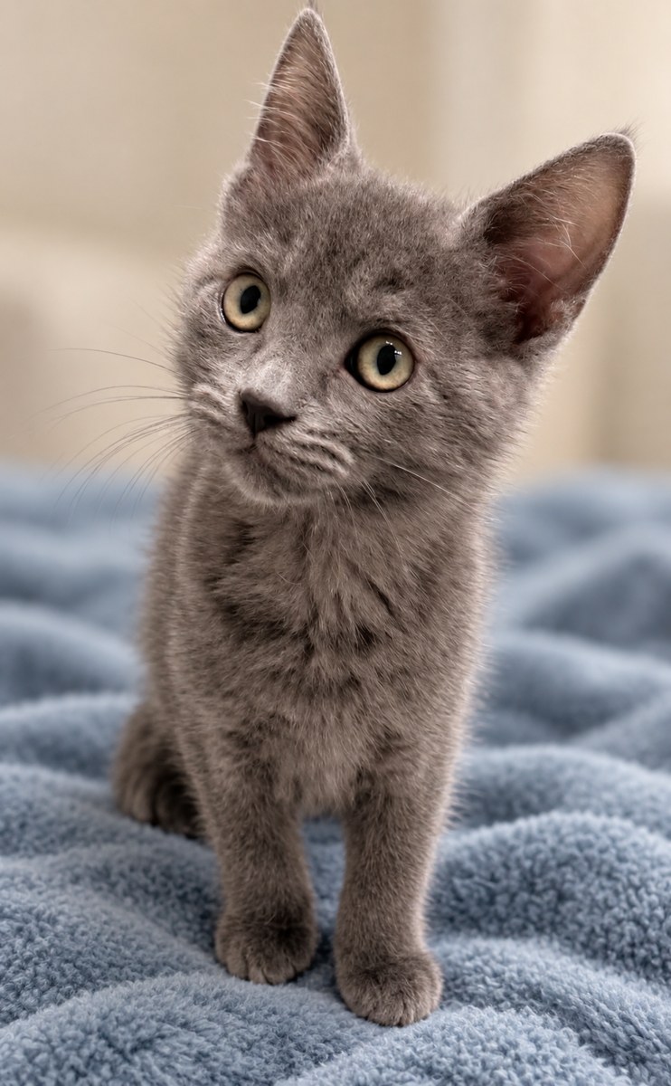 Willow, a female kitten at EveryBuddy Rescue